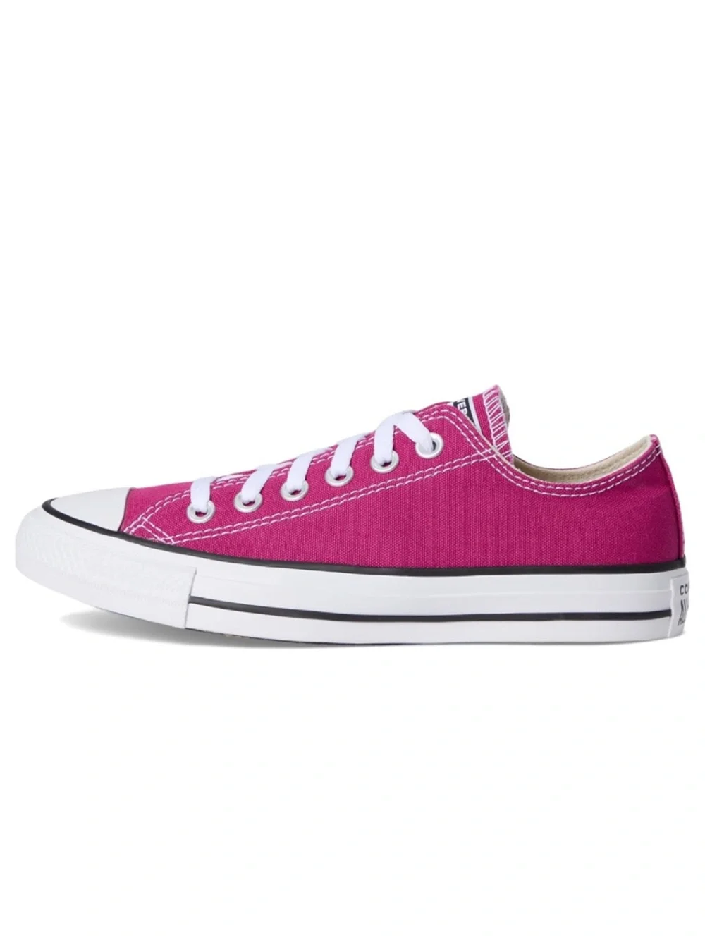 Converse | Kids Magenta ‘Berry Smoothie’ Lace Up Low Top AllStar Sneakers Size 3